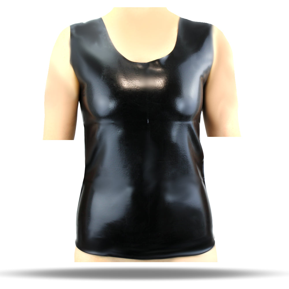 Latex Unterhemd Damen, 2. Schnitt - ärmellos, 0.3 mm dick