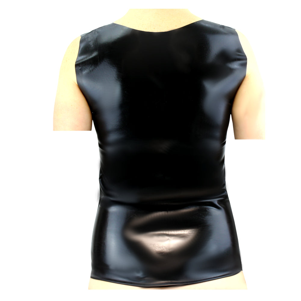 Latex Unterhemd Damen, 2. Schnitt - ärmellos, 0.3 mm dick