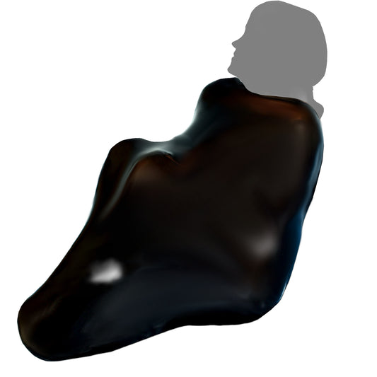 LatexDreamwear Körper Ballon in Schwarz – nahtlose Verarbeitung.
