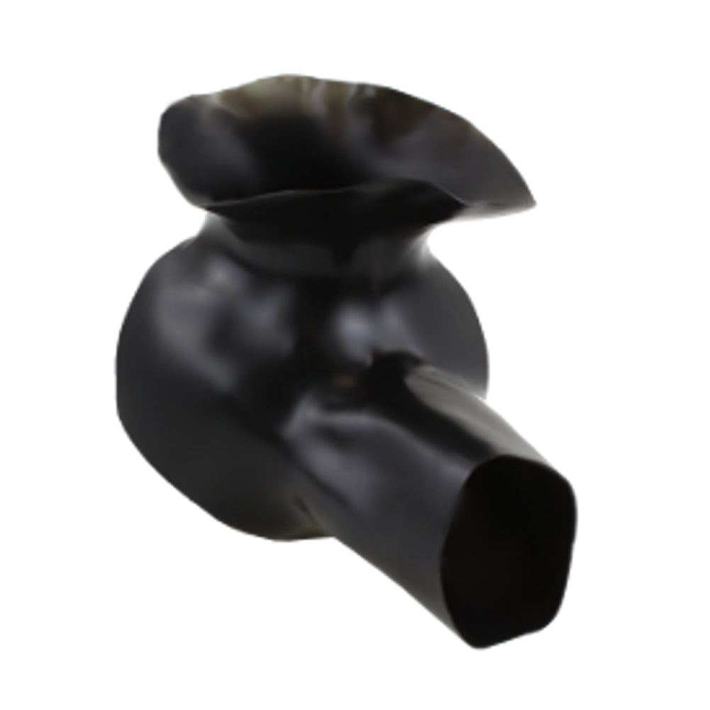 Schwarze Latex Penishülle mit Öffnung