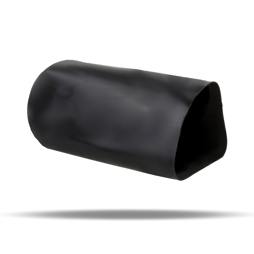 Schwarze glatte Latex Penishülle