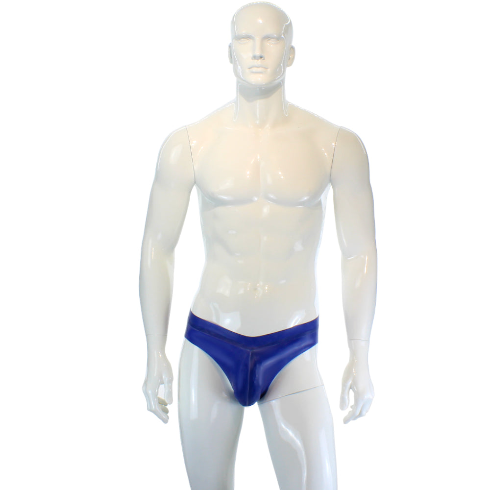 100% Latex Herren Slip Pofrei mit vergrößertem Hodenbeutel