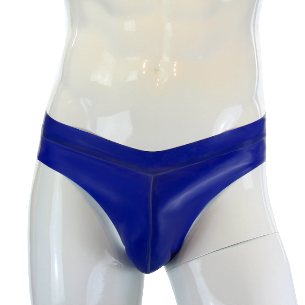 100% Latex Herren Slip Pofrei mit vergrößertem Hodenbeutel