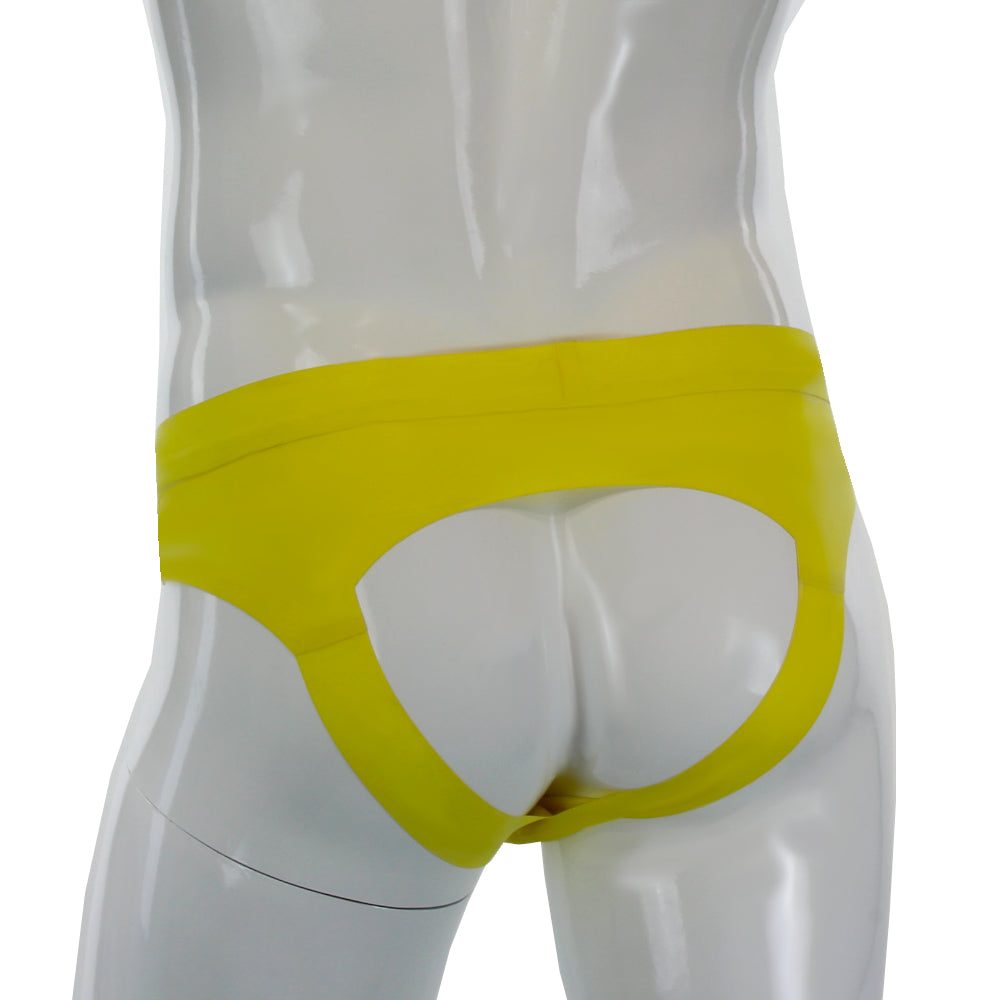 100% Latex Herren Slip Pofrei mit vergrößertem Hodenbeutel