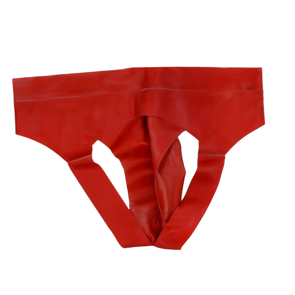 100% Latex Herren Slip Pofrei mit vergrößertem Hodenbeutel