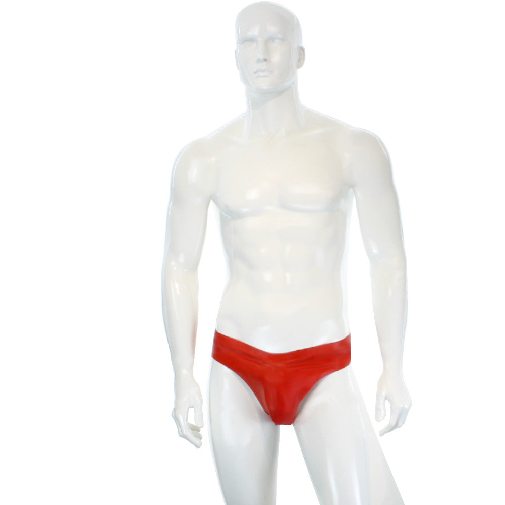 100% Latex Herren Slip Pofrei mit vergrößertem Hodenbeutel