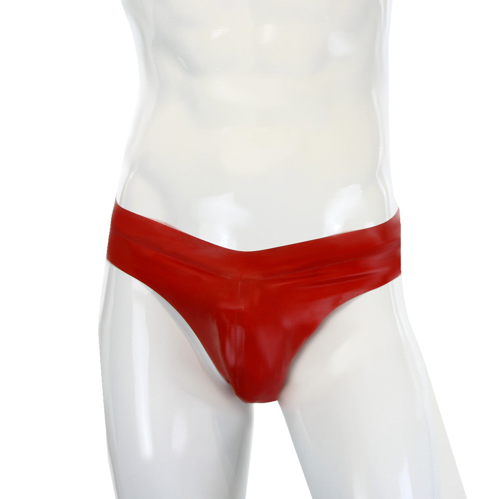 100% Latex Herren Slip Pofrei mit vergrößertem Hodenbeutel