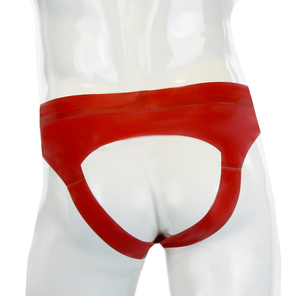 100% Latex Herren Slip Pofrei mit vergrößertem Hodenbeutel