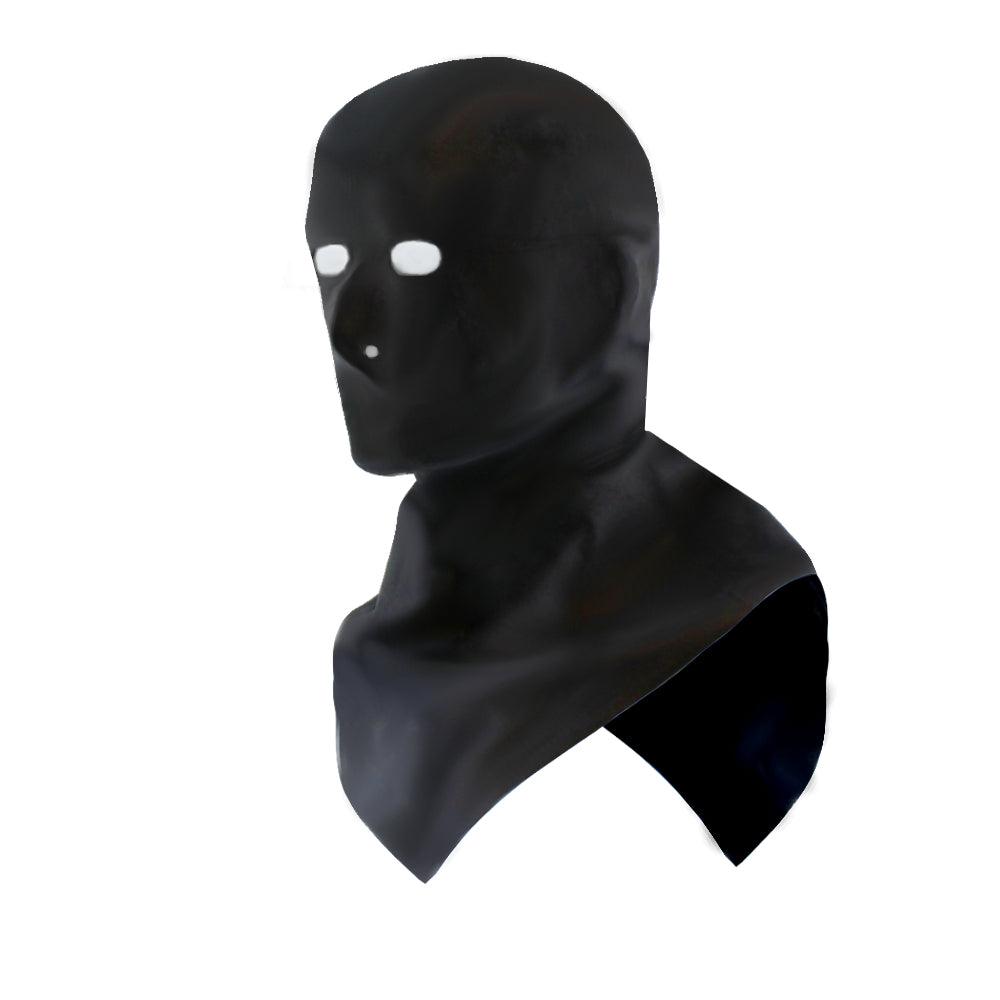 Anatomisch Geformte Henker Maske mit Kragen und Teilöffnung