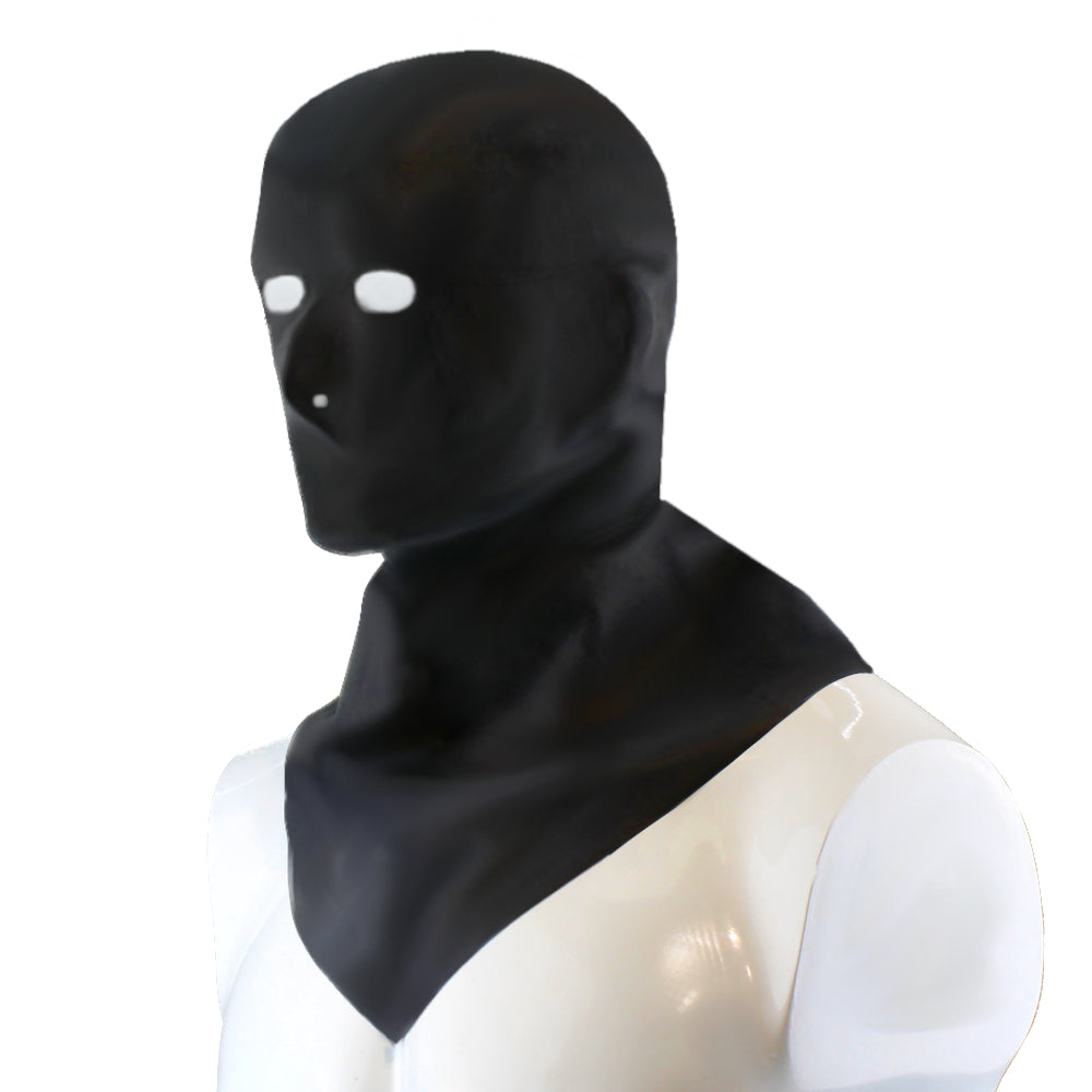 Anatomisch Geformte Henker Maske mit Kragen und Teilöffnung