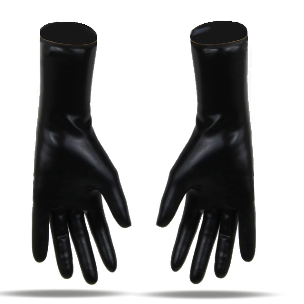 Heavy Latex Handschuhe kurz, 3D getaucht