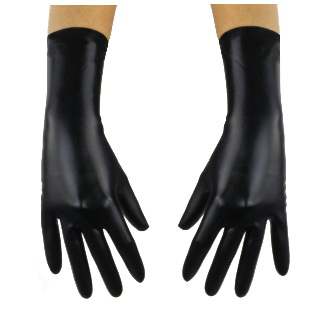 Heavy Latex Handschuhe kurz, 3D getaucht