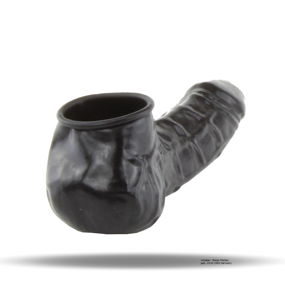 Realistisch geformte Latex Penishülle mit Rollrand und perfektem Sitz.