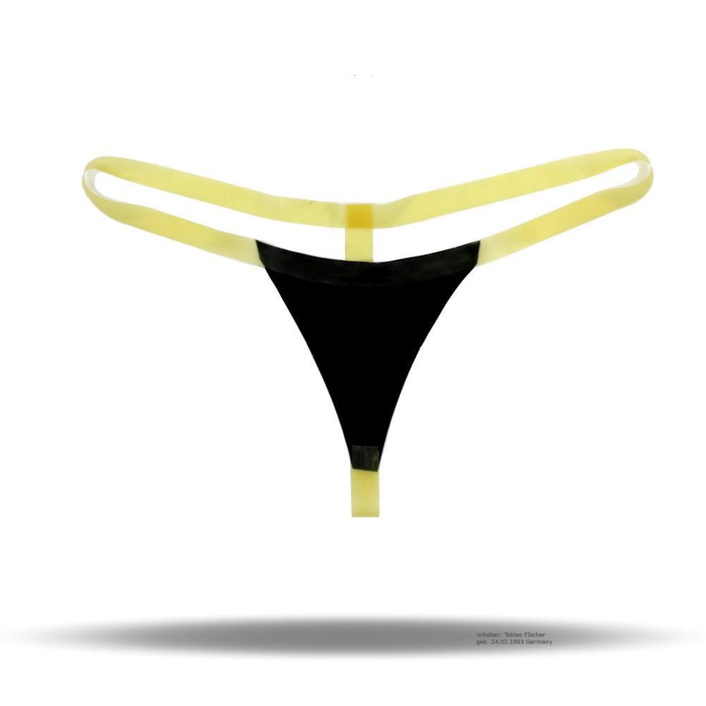 Damen Latex String Tanga aanatomisch geformt