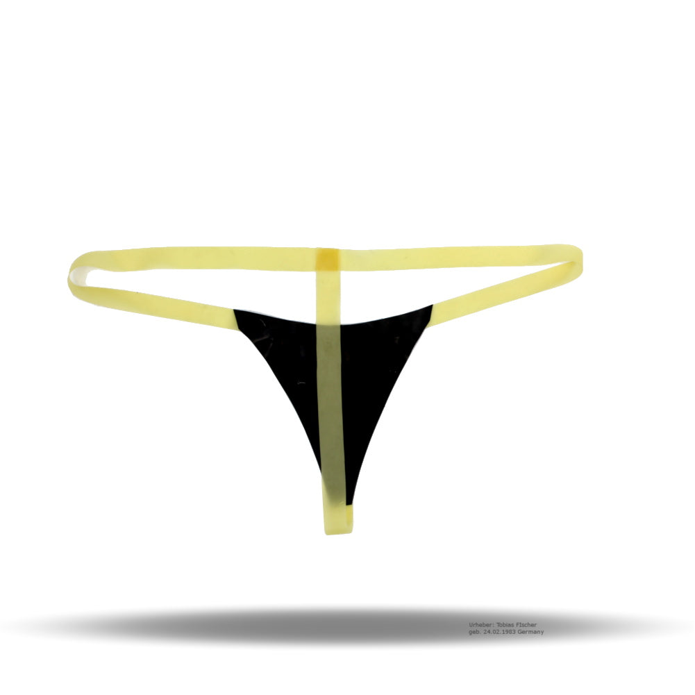 Damen Latex String Tanga aanatomisch geformt