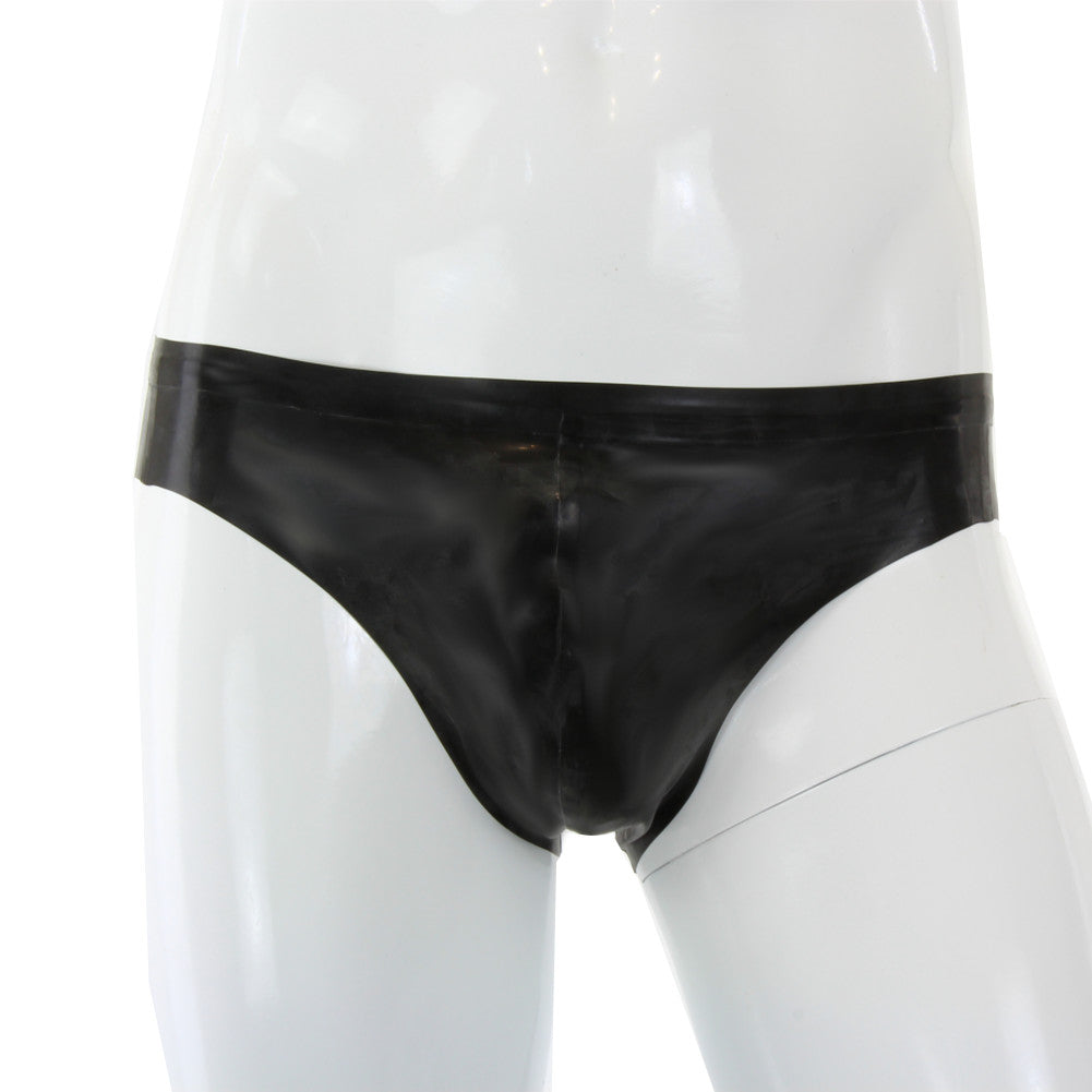 100% Latex Herren Slip Pofrei mit vergrößertem Hodenbeutel