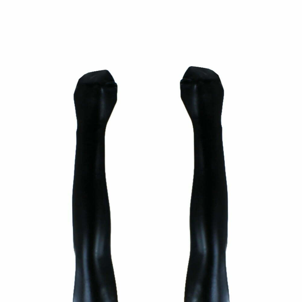 Latex Faust-Handschuhe / Fäustlinge für Herren, schwarz, lang