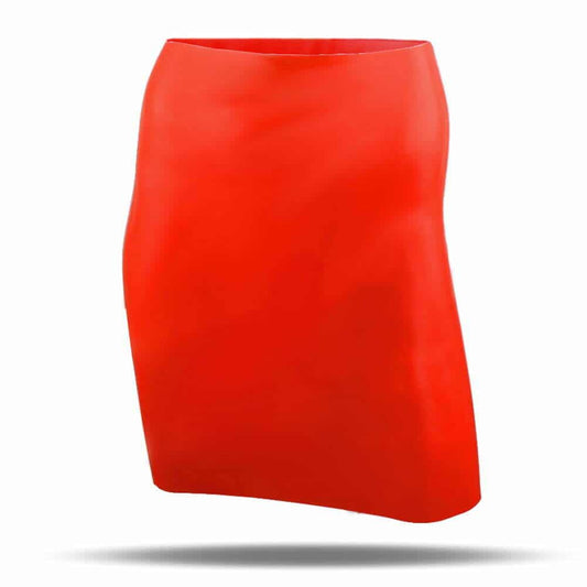 LatexDreamwear Rock in Rot – stabil, dreifach getaucht, nahtlos gefertigt.