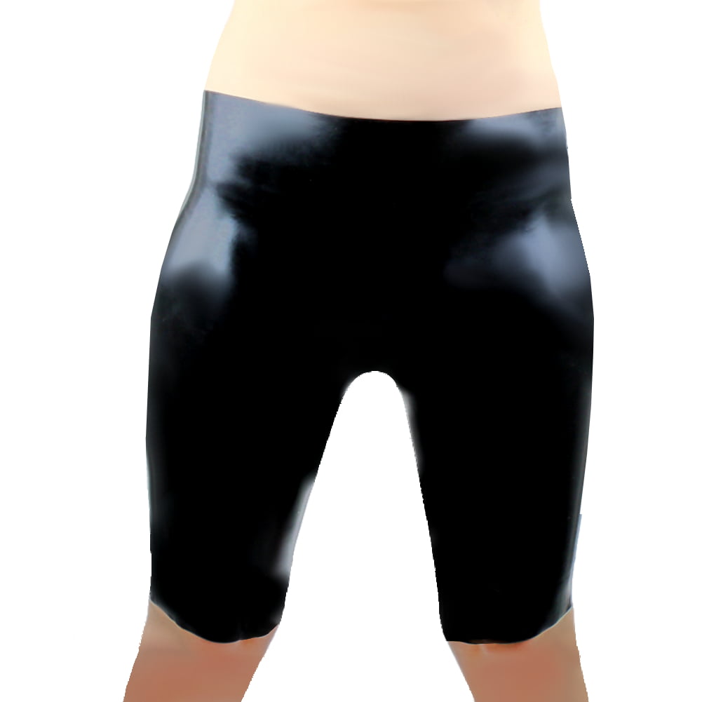 Nahtlose Latex Männer Shorts mit Hodenbeutel von LatexDreamwear.