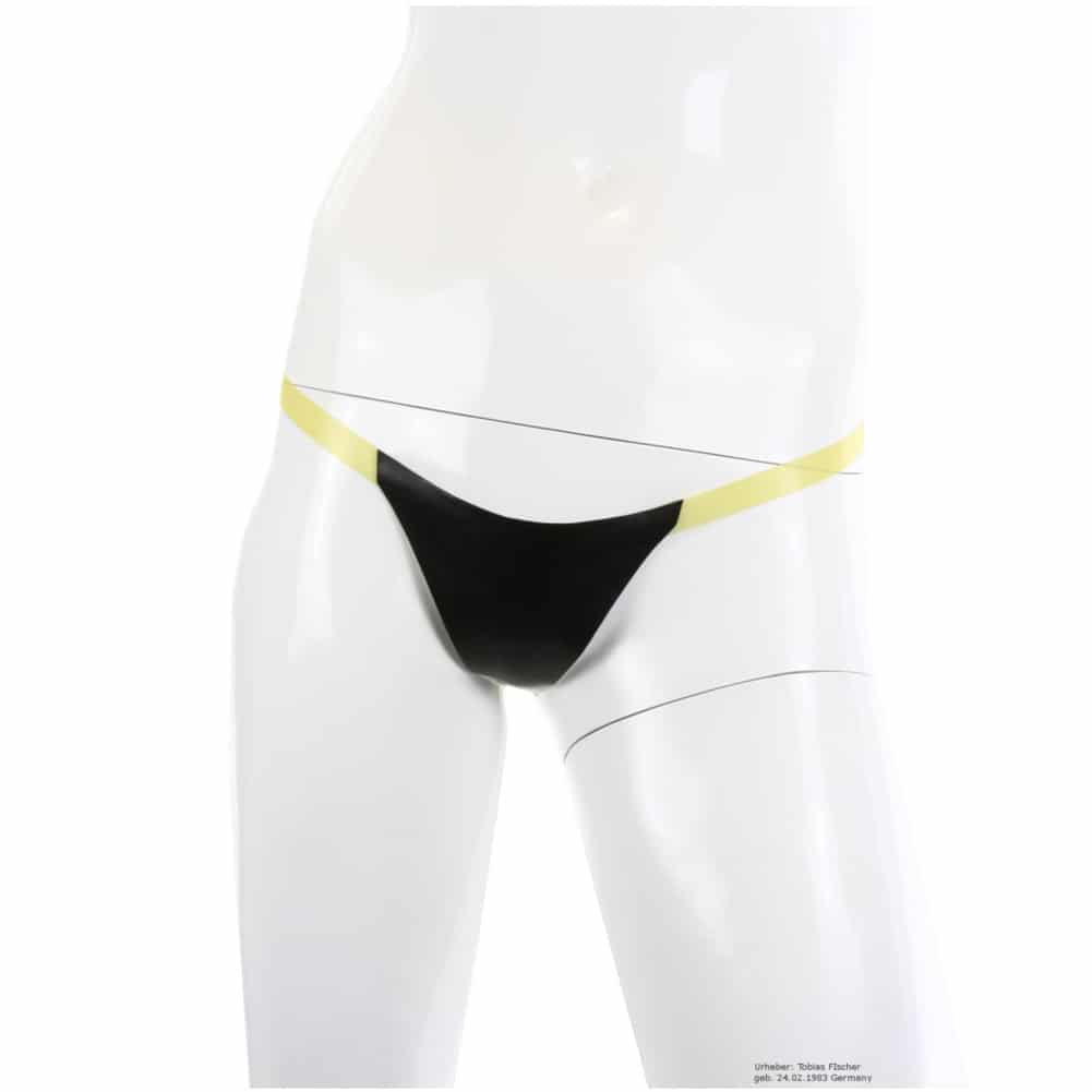 Latex String Tanga