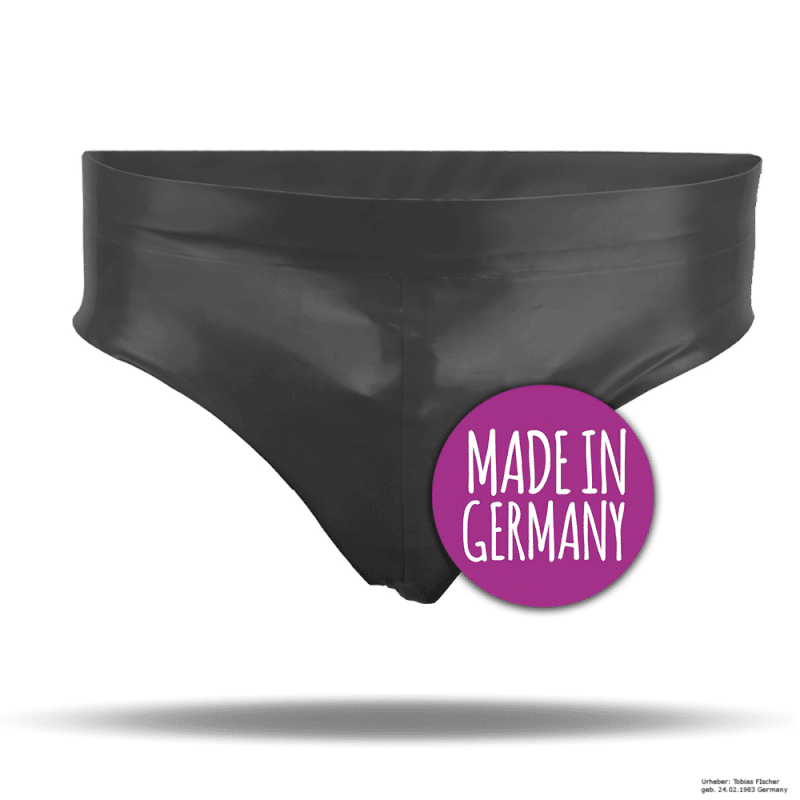 Latex Herrenslip Po-frei - made in germany