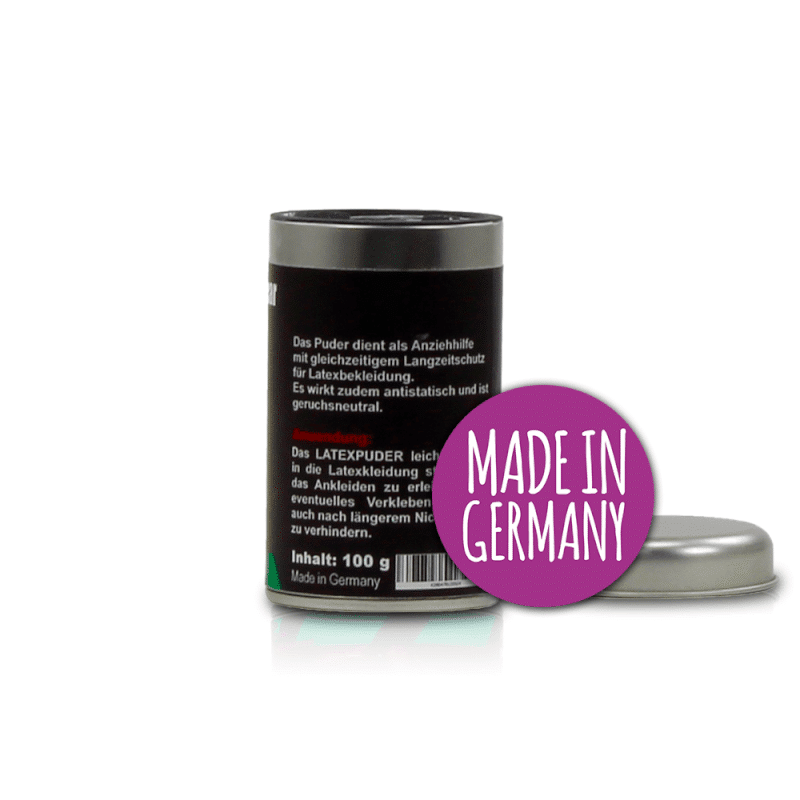 Latexpuder, Anziehhilfe, Made in Germany